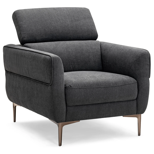 Costway Modern Upholstered Accent Chair Single Sofa Armchair w/ - 33'' x 38.5'' x 32.5''