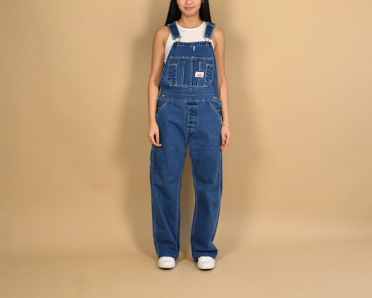 Round House Xs Denim Dark Wash Overalls