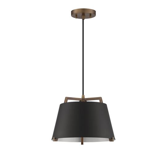 SKY 1-Light Med. Base Pendant with Metal Shade