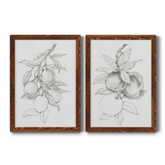 Fruit-Bearing Branch I Premium Framed Canvas - Ready to Hang - Multi-Color