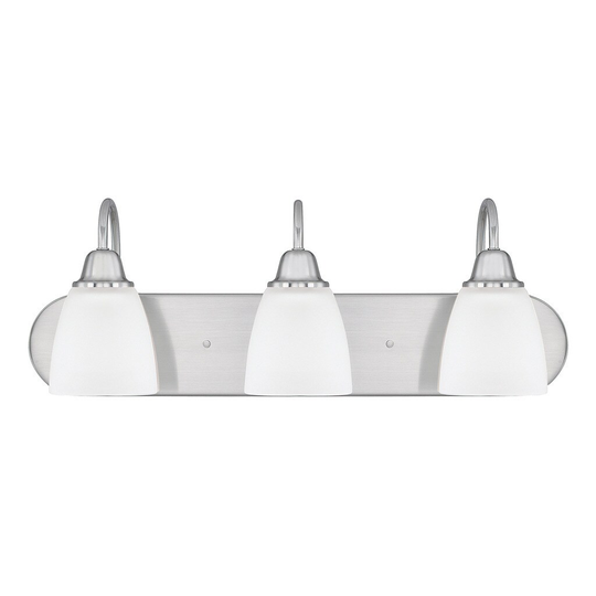 Trenton 3-light Brushed Nickel Bath/Vanity Light - Brushed Nickel