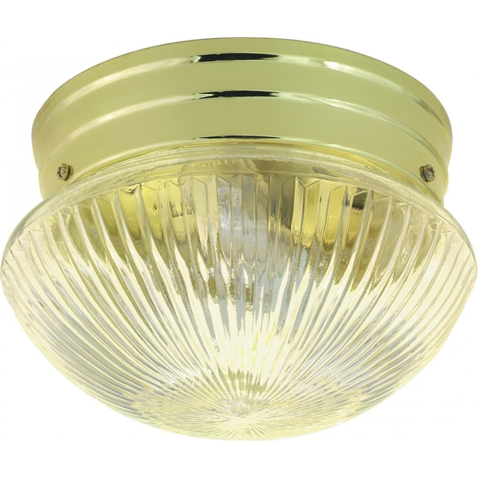 1-Light 8 In. Mushroom Flush