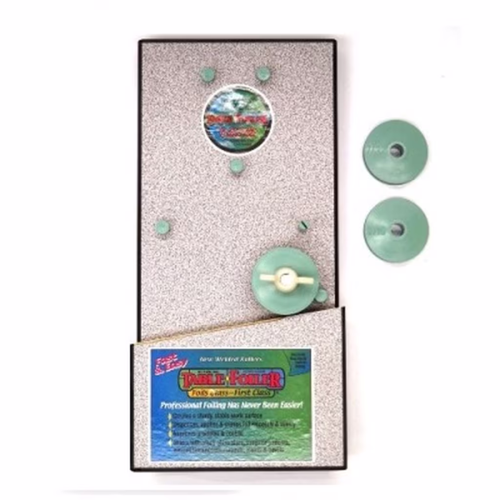 Kwc Table Foiler For Copper Foil Tape Size 3/16, 7/32, & 1/4 | Stained Glass Supplies Easy Foiling Tools Machine