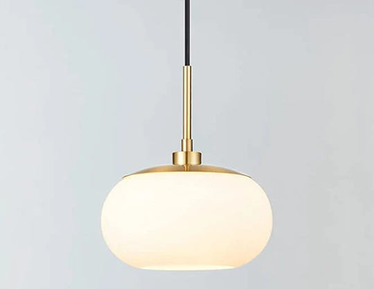 Forsted Glass Pendant Light - Modern Chandelier Lighting Industrial Kitchen Island
