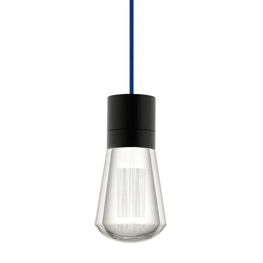 Tech Lighting Alva 7 Light 4" Wide LED Multi Light Pendant with Blue