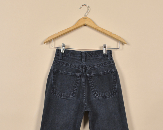 Gap Size 22 Vintage Denim Slim Fit Black Jeans