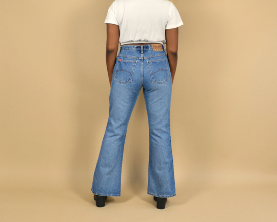 Mudd 90S/Y2K Button Fly Mid Rise Flare Jeans