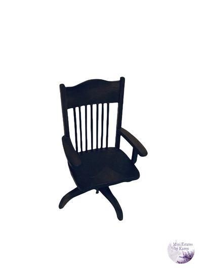 Dollhouse Miniature 1" Scale Office Chair