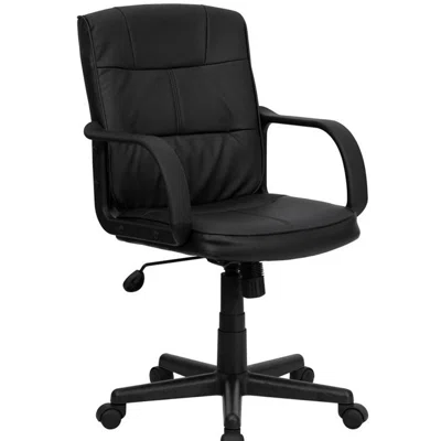 Jayni Genuine Leather Office Chair