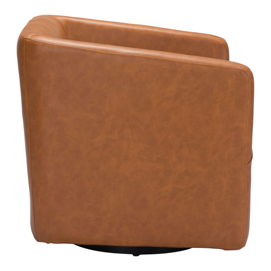 Cedar Wood Accent Chair Brown - N/A