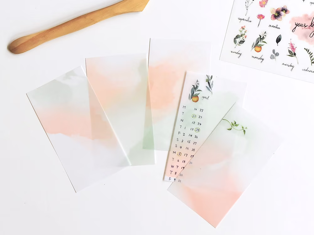 Mu Dyeing Tracing Paper Pack Fruity Green Scent