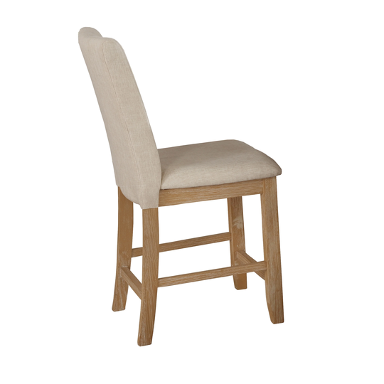 Best Quality Furniture Beige Upholstered Counter Height Chairs or Counter Height Bench