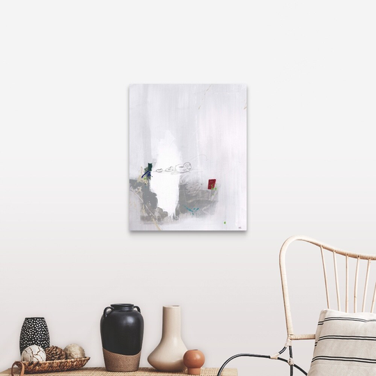 "Across the Block X" Canvas Wall Art
