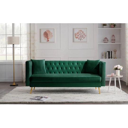 Velvet sofa living room sofa