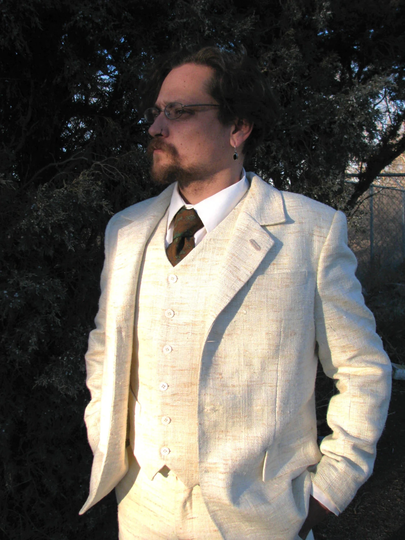 White Silk & Linen 3Pc Suits1909 Bespoke