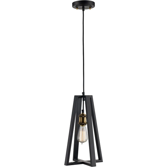 Giuseppe Imports PND1093 One Light Pendant Gatlin Rubbed Oil Bronze - Exact Size