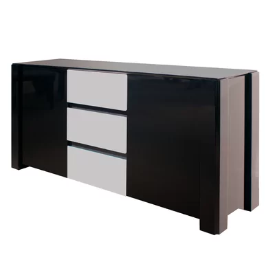 Natalia 66" Wide 3 Drawer Sideboard