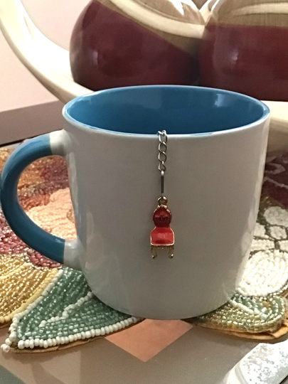 Queen Chair Tea Infuser Strainer Mesh Ball