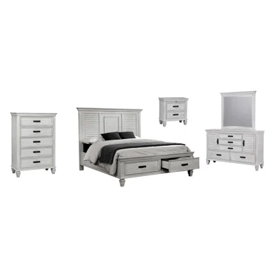 Capistrano Antique White 5-Piece Bedroom Set