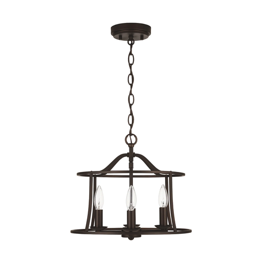 Cameron 4-light Convertible Semi-Flush Mount/ Pendant