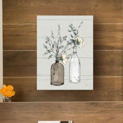Modern Farmhouse II Shiplap by Anne Tavoletti - Wrapped Canvas Painting Print