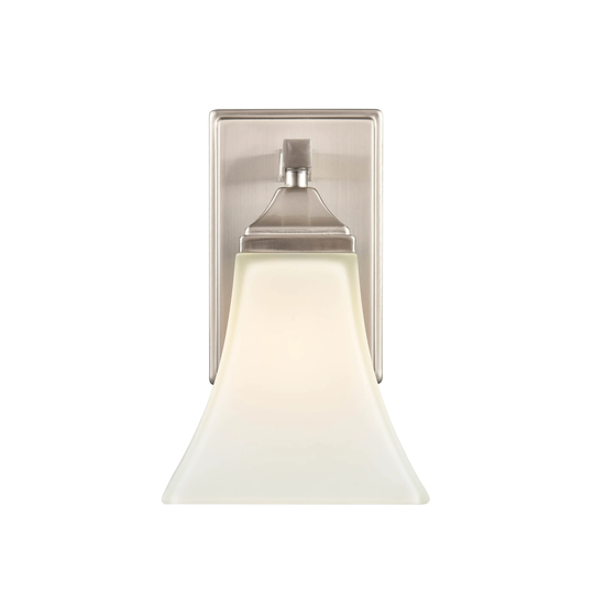 Millennium Lighting Metal 1 Light Wall Sconce with Etched White Glass - N/A