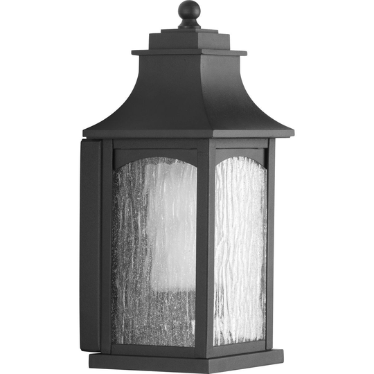 Maison Collection Black One-Light Small Wall Lantern - 19.900" x 8.860" x 8.860"