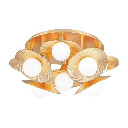 Emerald 9 Light Semi Flush