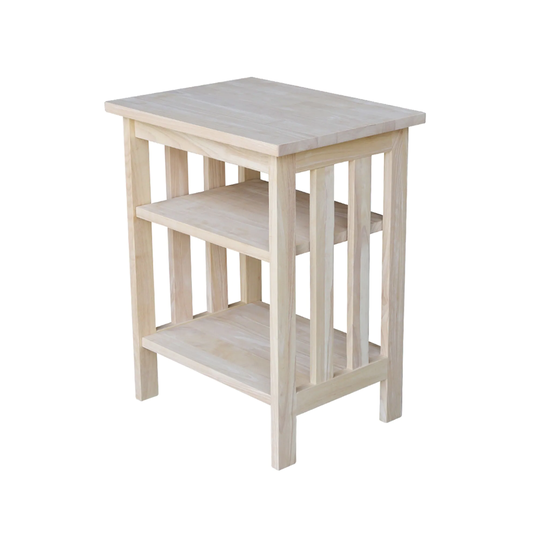 The Gray Barn Moonshine Natural Wood Printer Stand