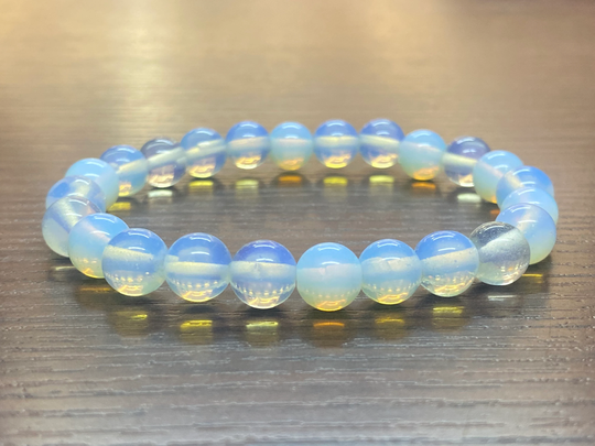 Men's Women's 8mm Natural Gemstone Bracelets, Moonstone, Rose Quartz, Amethyst, Crystal Stone Bracelets, Handmade, Unisex