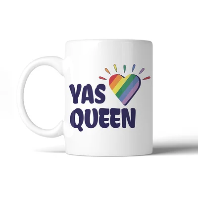 Travie Yas Queen Heart Coffee Mug