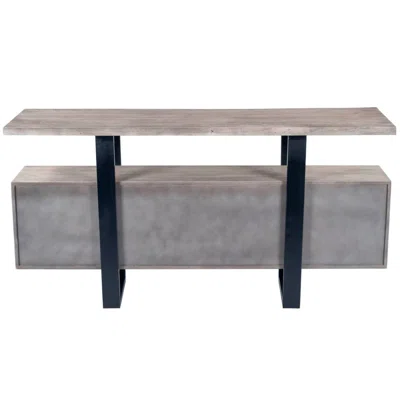 Lasalle 63" Wide Drawer Acacia Wood Sideboard