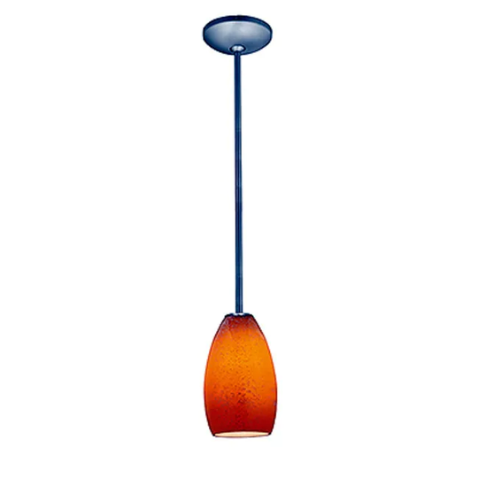 Access Lighting Champagne 1 Light LED Pendant - 5" Wide with Maya