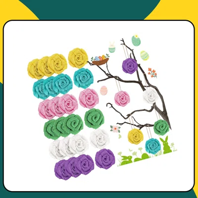 24 Piece Spring Tree Ornament Set