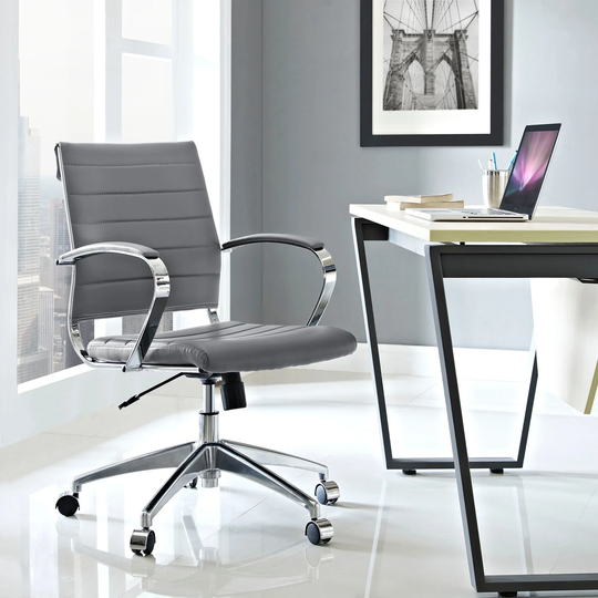 Modway Jive Ribbed Mid-back Executive Office Chair