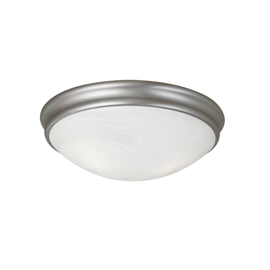 Millennium Lighting Metal Flushmount Ceiling Light in Satin Nickel