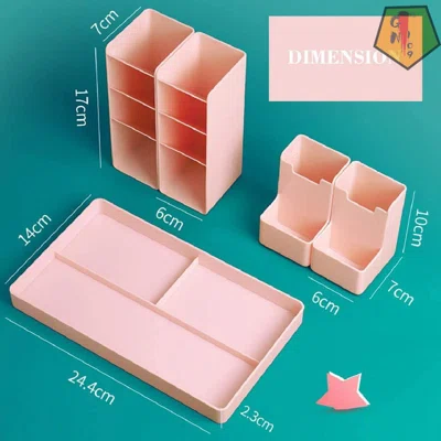 Pen Pencil Holder For Desk, Cute Stationery Home Office School Desktop Craft Art Supplies Accessory Crayon Caddy Box Organization Organizer Storage Fo