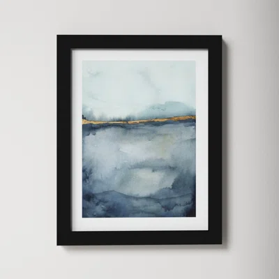 Coastal Horizon II by Victoria Borges - Picture Frame Graphic Art Print on Paper