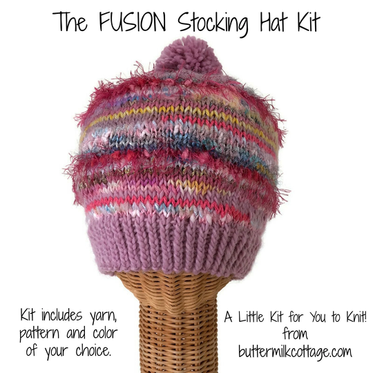stocking Hat Knitting Kit Other Colors