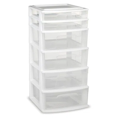 6 Drawer Storage Chest