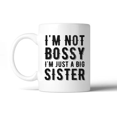 Meryl not Bossy Big Sister Coffee Mug