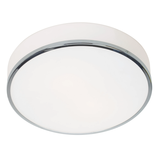 Access Lighting Aero 2-light 13 inch Chrome Flush Mount