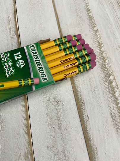 Engraved Pencils/Personalized Education Tools Back To School Supplies #2
