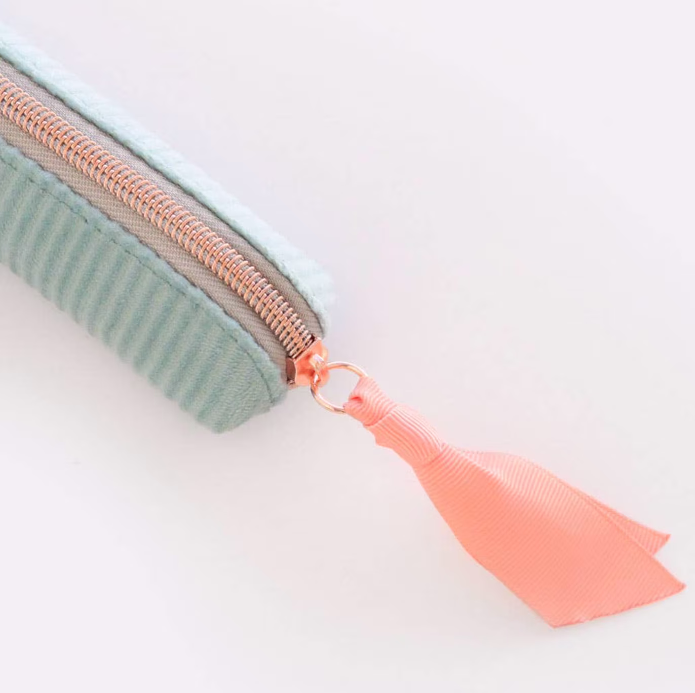Pencil Pen Case, On Sale, Soft Teal Blue, Journaling Supplies