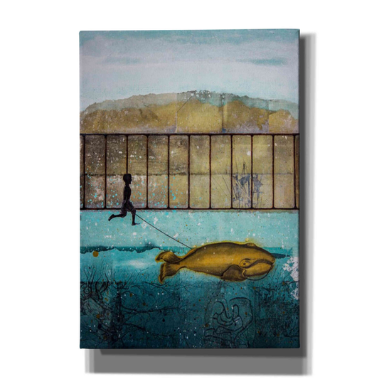 Epic Graffiti 'Good Companion' by DB Waterman, Canvas Wall Art
