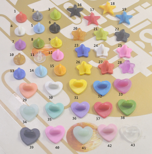Pack Of 50Pcs, Mixed Color Round/Heart/star Rubber Clutches Backings Backs Clasp, Rubber Pin Back For Enamel Lapel