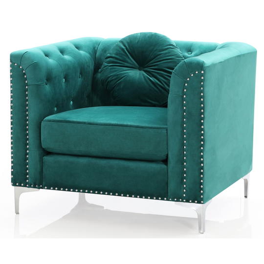 Pompano Velvet Chair