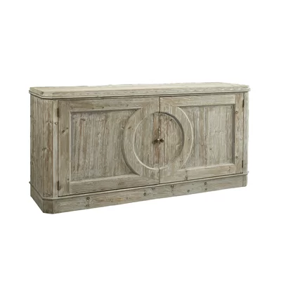 Taliyah 74" Wide Pine Wood Sideboard