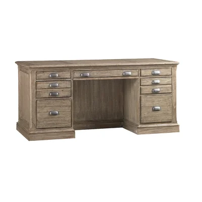Barton Creek 9 Drawer Executive Desk