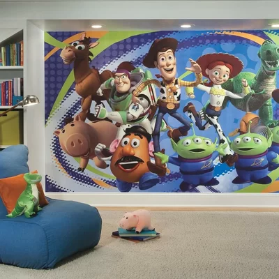 Extra Large Murals Toy Story 3 10.5' x 72" Wall Mural